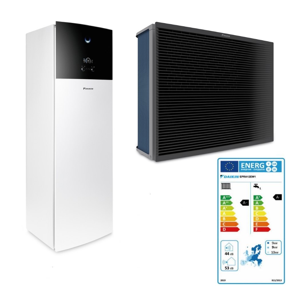 Daikin Luft Wasser Wärmepumpe Altherma 3 H MT 12 kW Innengerät BUH9 180 Liter