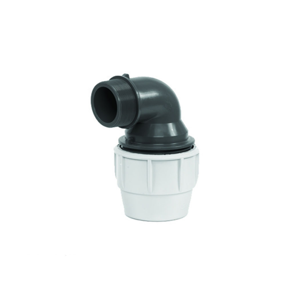 Plasson Klemmfitting Serie 18 Winkel 25 x 3/4" AG