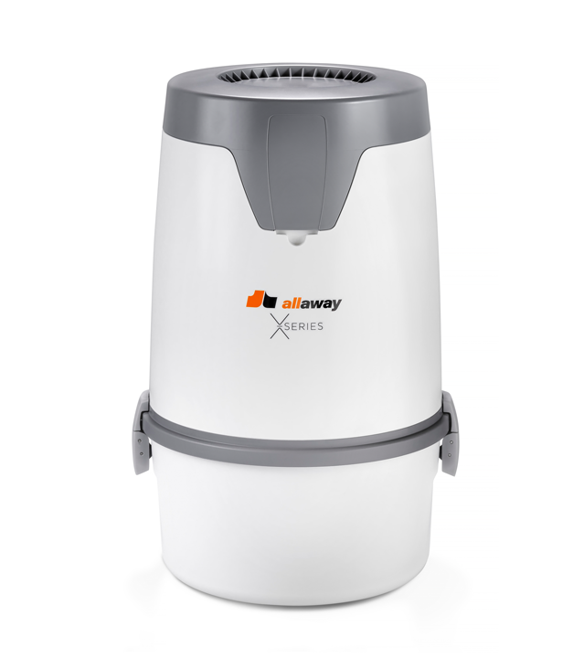 Allaway Zentralstaubsauger X40 Staubsauger Staubsaugzentralgerät Wandhaltrung