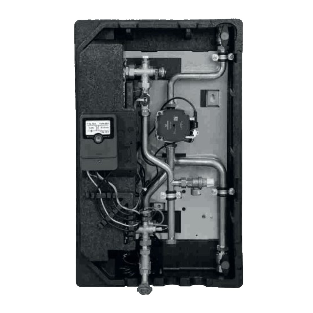 BRÖTJE Durchlaufwarmwassermodul DWM-E58 Frischwassermodul kupfergelötet 7769166