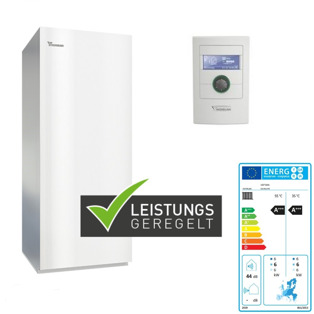 Novelan Sole Wasser Wärmepumpe Compact SICV 6.2H3 heizen 2-6 kW Innenaufstellung Novelan Sole Wasser Wärmepumpe Compact SICV 6.2H3 heizen 2-6 kW Innenaufstellung