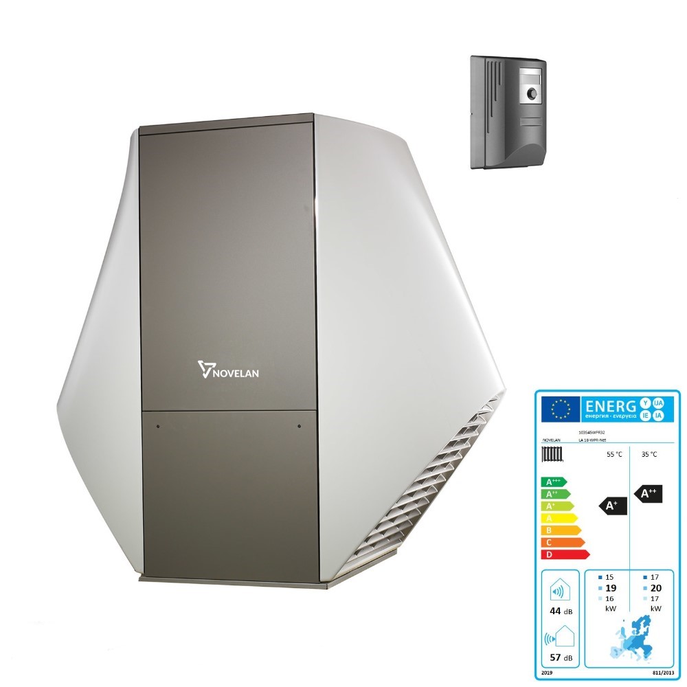 Novelan Luft Wasser Wärmepumpe LA 18 WPR-Net Aussenaufstellung 17,2 kW Heizung