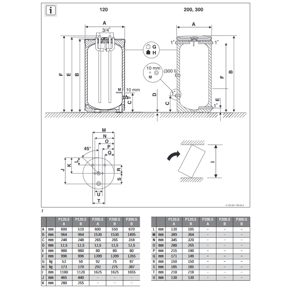 Buderus P120/5W Wärmepumpen Pufferspeicher Puffer Heizung WPS WLW WSW Buderus P120/5W Wärmepumpen Pufferspeicher Puffer Heizung WPS WLW WSW