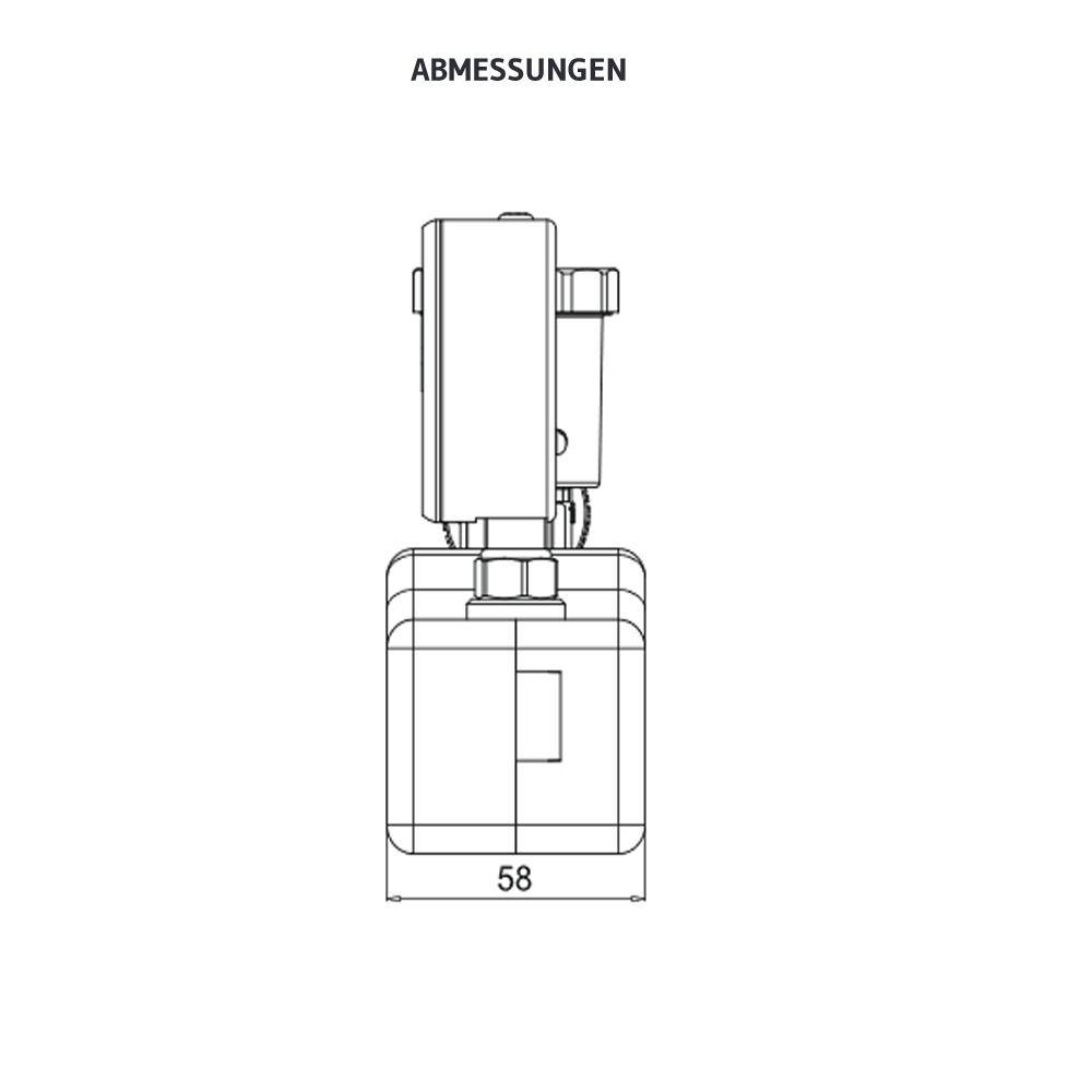 Kesselgruppe 1" TRINNITY MS 58 bis 50 kW mit Armaturen u Isolierung fuer Heizung