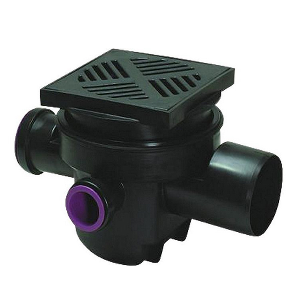 Kessel Kellerablauf Bodenablauf Universaler mit Rost 200 x 200 mm DN100