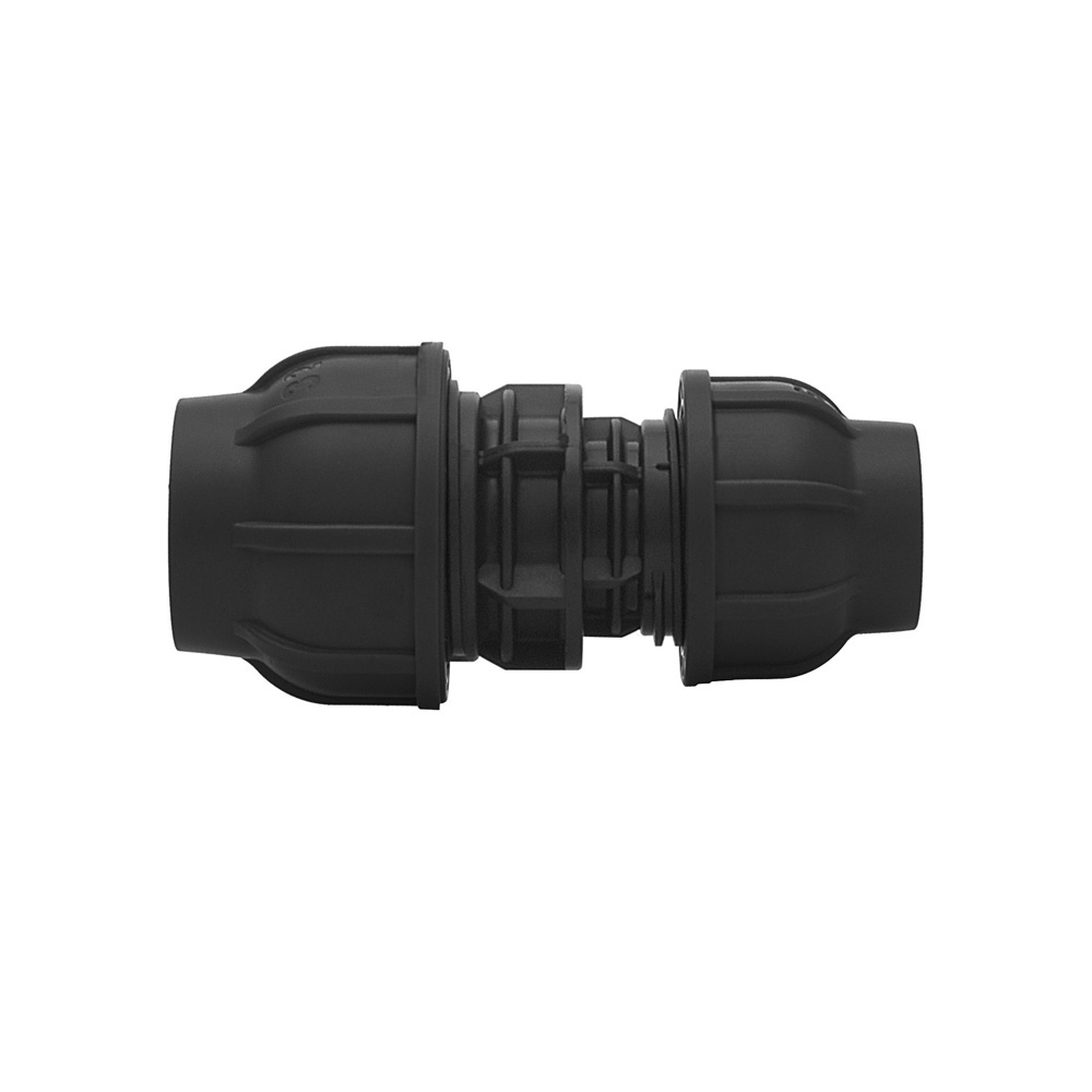 Gebo Plast Kupplung reduziert PE Klemmfitting Verbinder Klemmverbinder Gebo Plast Kupplung reduziert PE Klemmfitting Verbinder Klemmverbinder