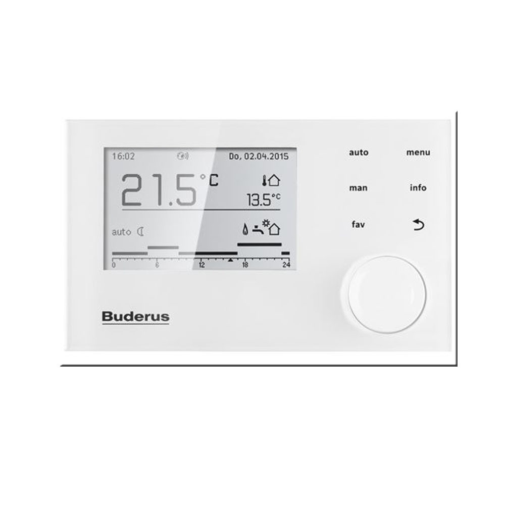 Buderus Ölkessel Logano plus GB125 49 kW Brennwert Paket K33S RC310 HS25