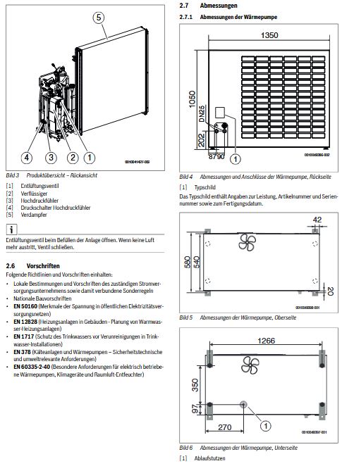 Buderus Luft Wärmepumpe Logaplus M Logatherm plus WLW186i-10 AR T180