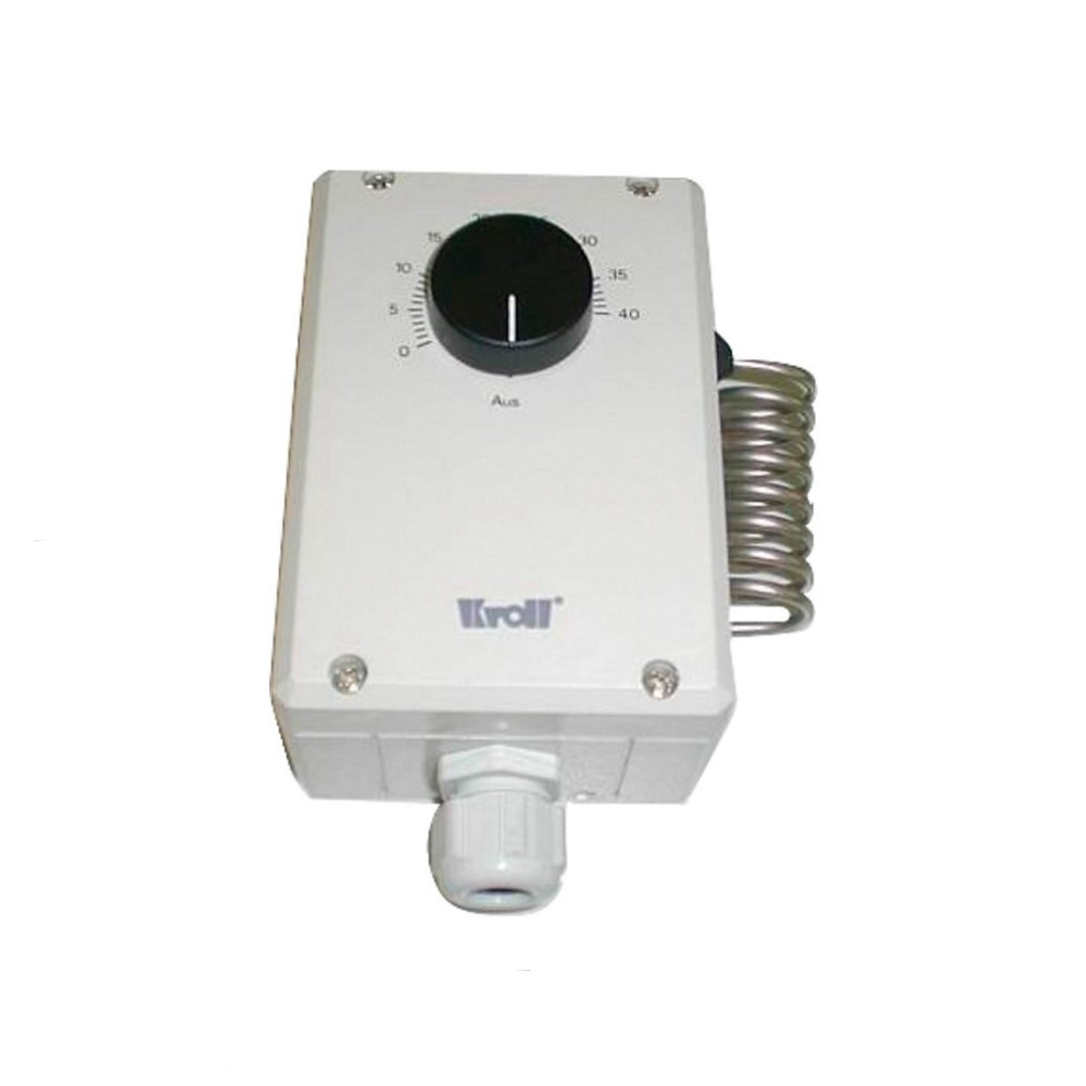 Kroll Raumthermostat RTI extern 10m Kabel und Stecker für Luftheizer 000729