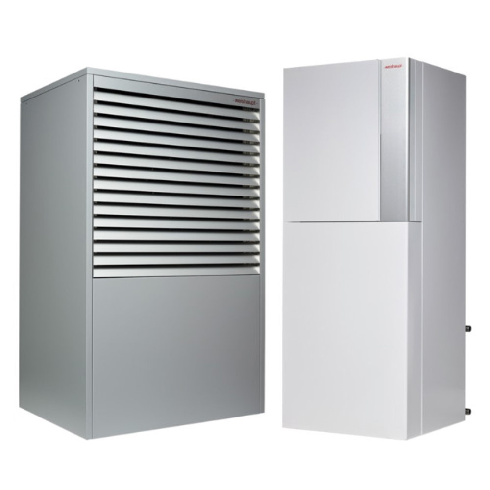 Weishaupt Luft Wasser Wärmepumpe Paket Aeroblock WAB 11 kombispeicher WKS 890092