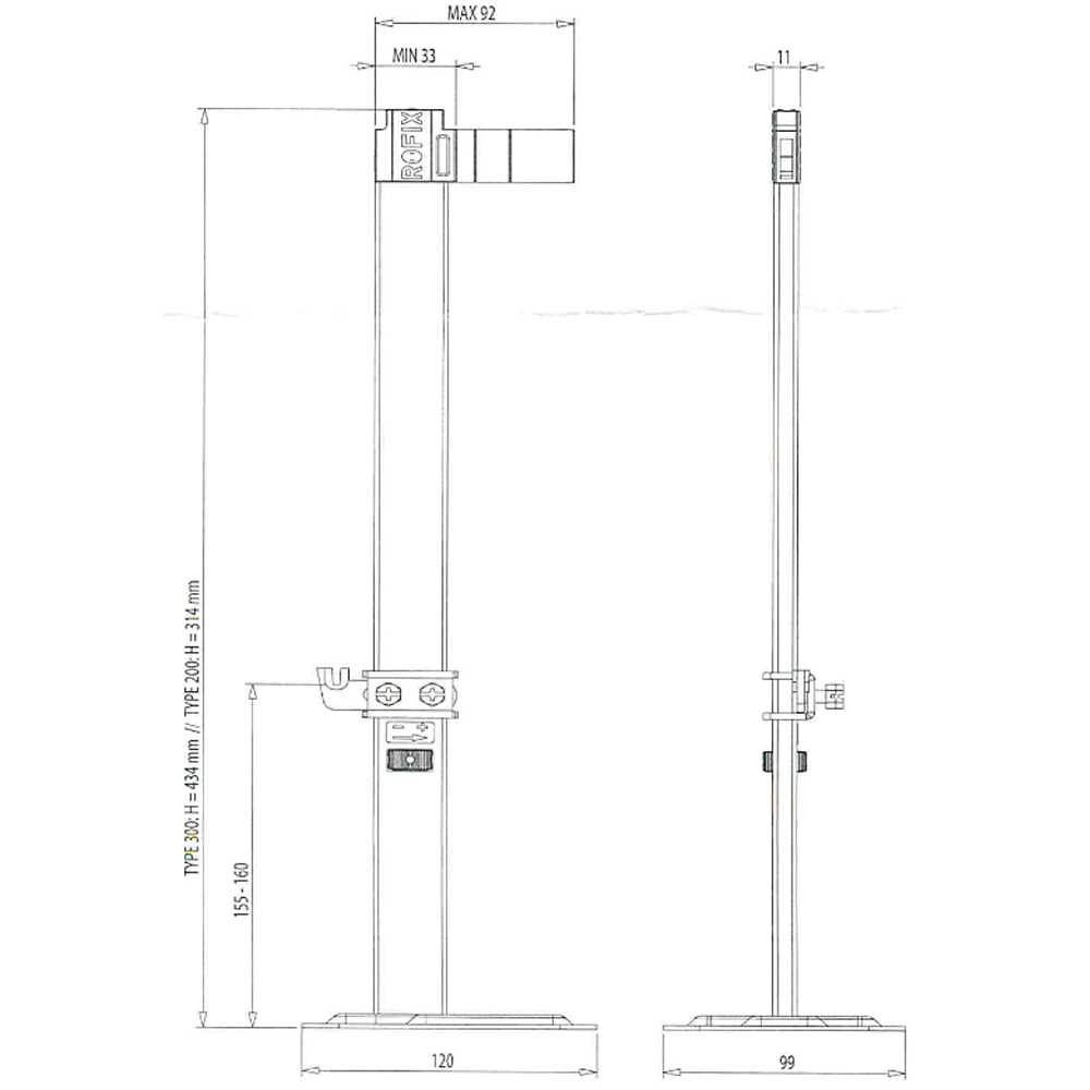 Viessmann ROFIX Standfüsse Standkonsole universal Standhalterung f. Heizkörper