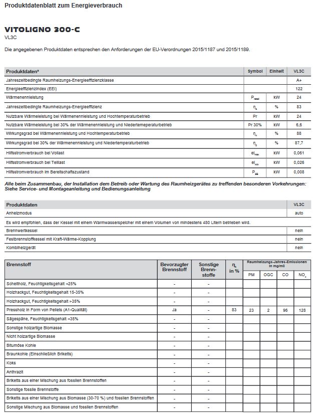 Viessmann Pelletkessel Vitoligno 300-C 24 kW Saugsystem Pelletheizung Heizkessel