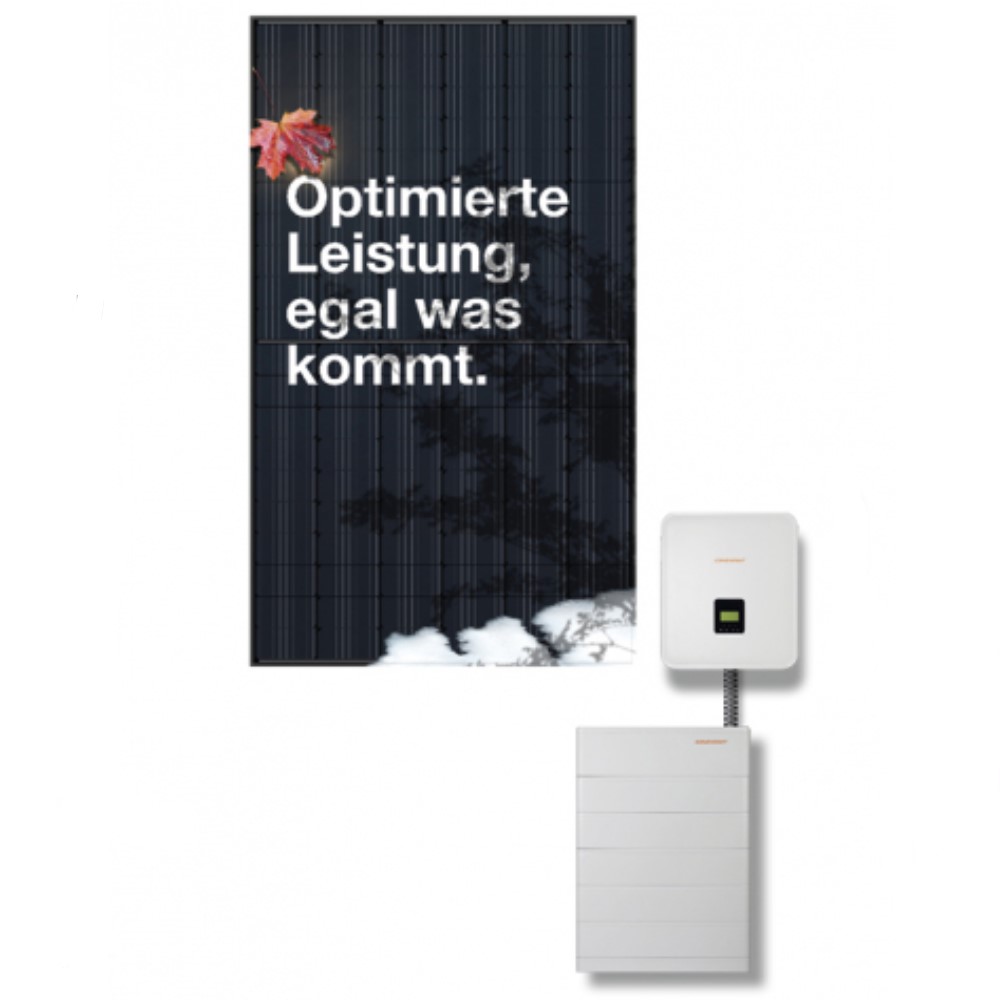 Sonnenkraft Photovoltaik Ösi Maxim Paket 8 kWp PV Anlage Stromspeicher PV-Modul