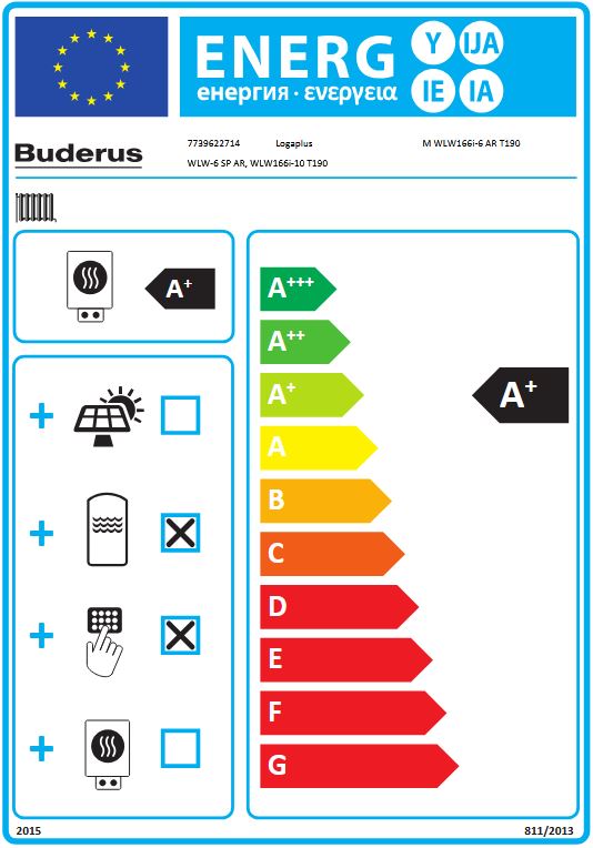Buderus Split Wärmepumpe Logaplus M WLW166i-6 AR T190 WLW-6 SP AR 7739622714