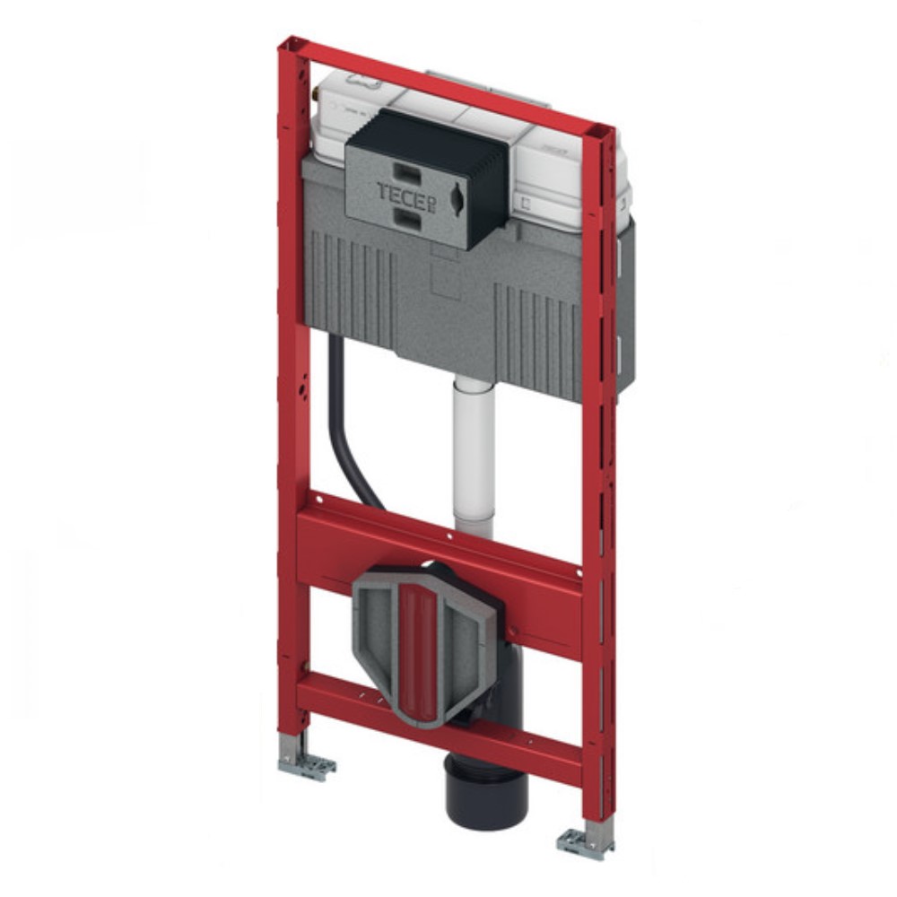 TECE WC Modul Vorwandelement mit Uni-Spülkasten TECEprofil Bauhöhe 112 cm