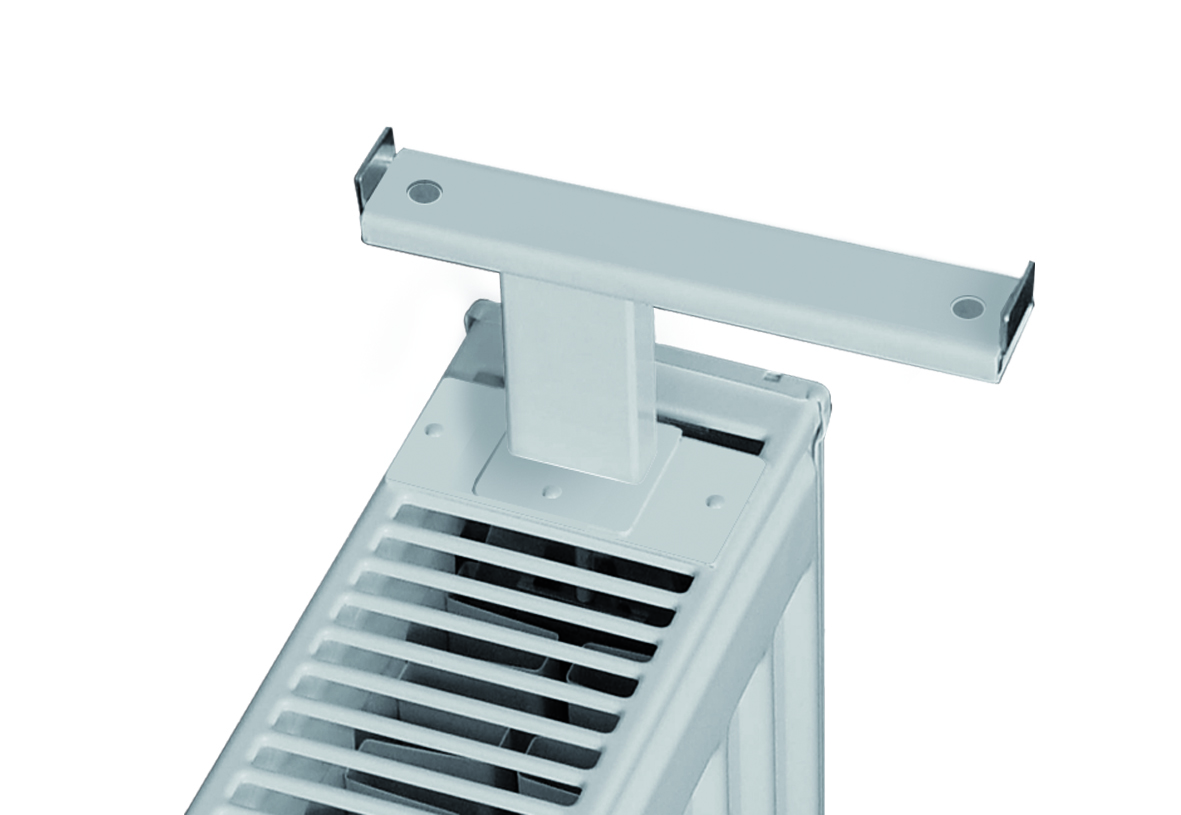 Purmo Universal Fensterbankträger Purmo RAL 9016 Halterung für Fensterbank