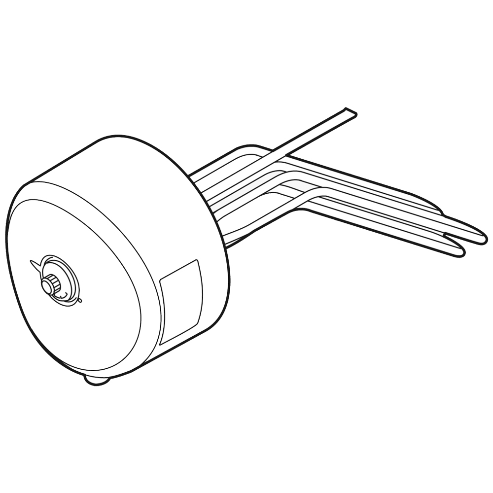 Weishaupt Heizstab E-Heizung WEH F 4,0 DS  4 kW für WAS und WAS Sol (Eco)
