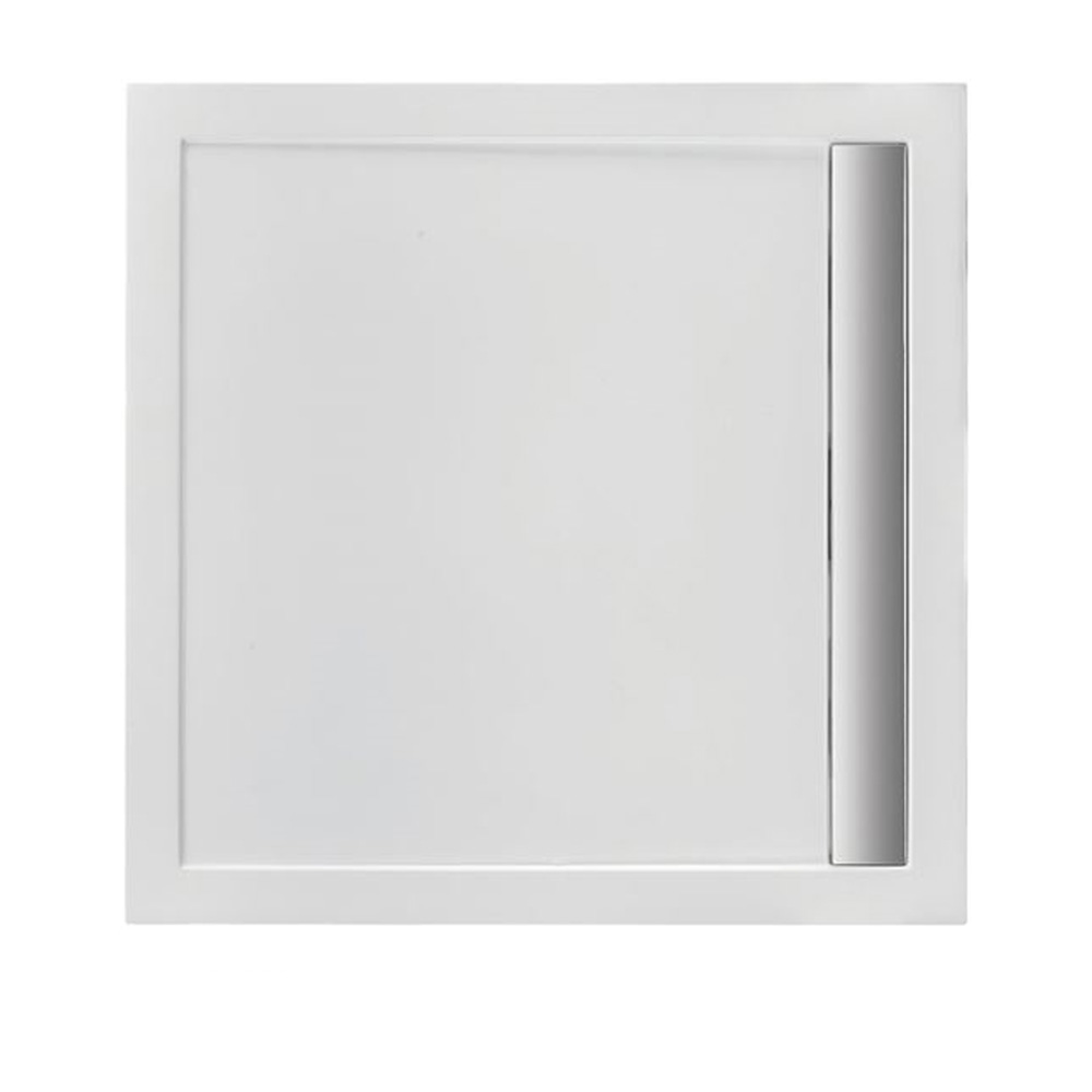 Chr. Schröder Mineralguss Duschwanne Planline E 100x100 ohne Ablauf
