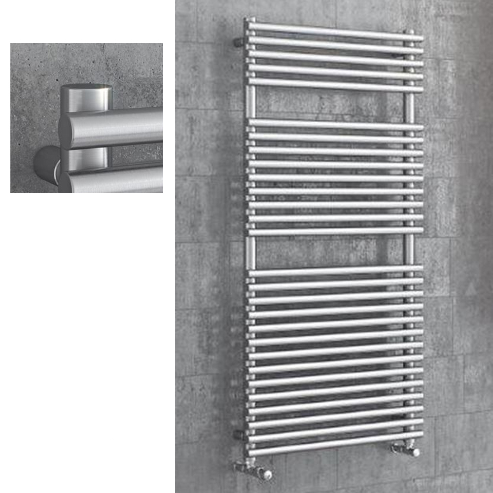Design Badheizkörper Ponera Edelstahl Badwärmer Handtuchheizkörper Heizkörper