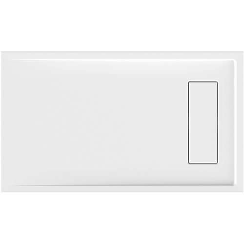 Acryl Duschwanne Lyon E 120 x 70 cm Duschtasse Duschbecken Wannenträger Ablauf