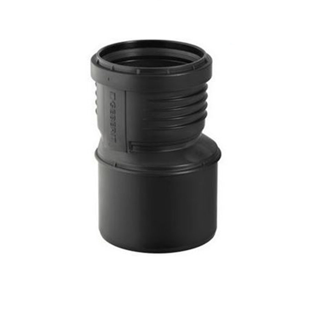 Geberit Silent PP Abflussrohr Übergangsstück mit Muffe DN 75 x 50 exzentrisch