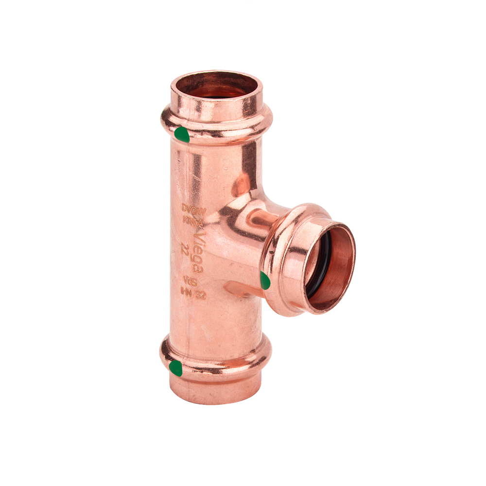 Viega ProfiPress Kupfer Pressfitting T-Stück 28 mm