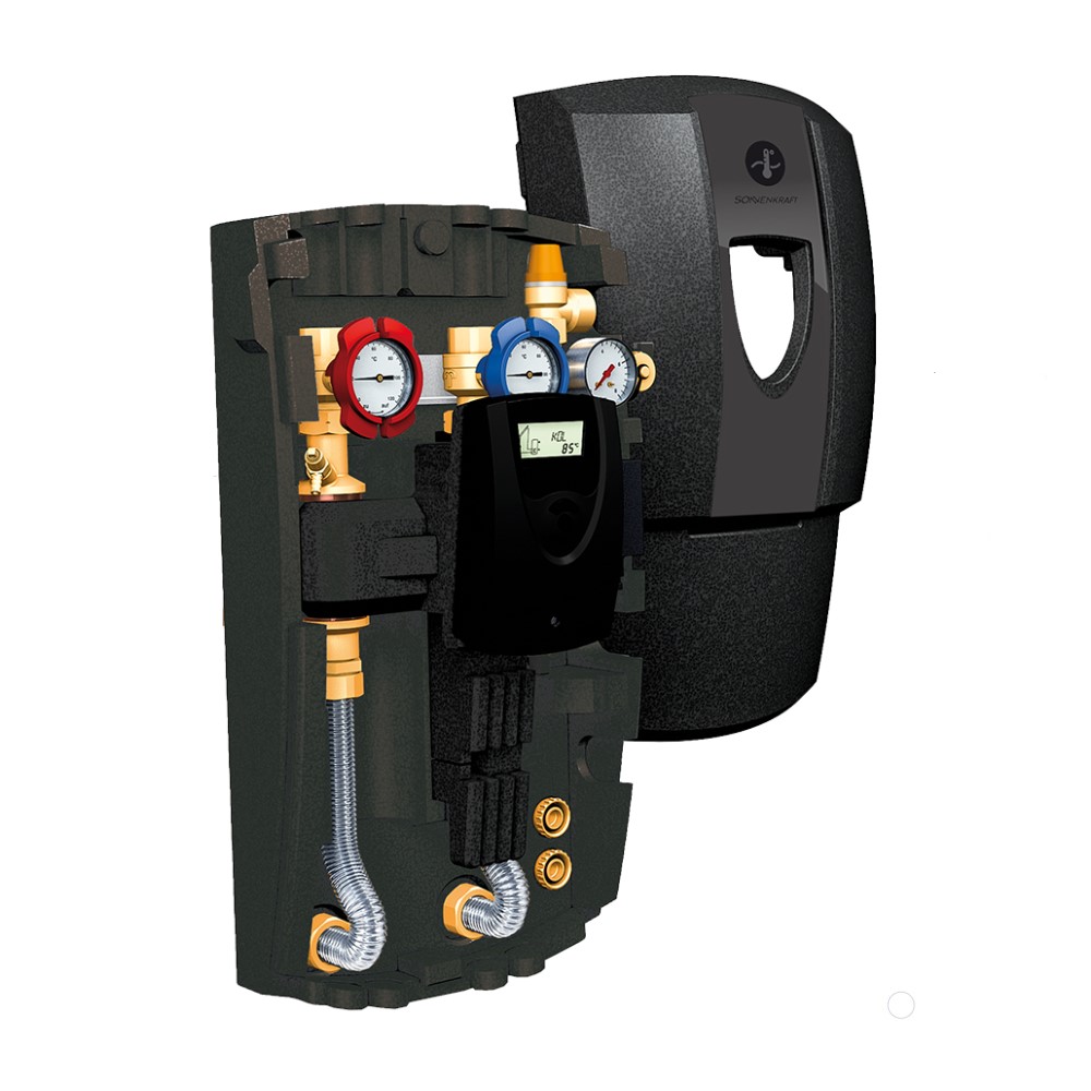 Sonnenkraft Solar Pumpengruppe Typ SST25/2E 2-Strang mit Steuerung #1731