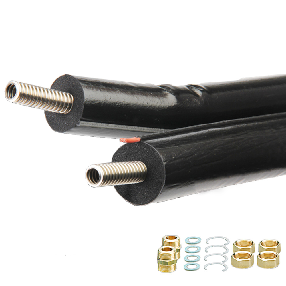 TWL Solarleitung Solarwellrohr DN20 inkl. Fühlerleitung 25 Meter