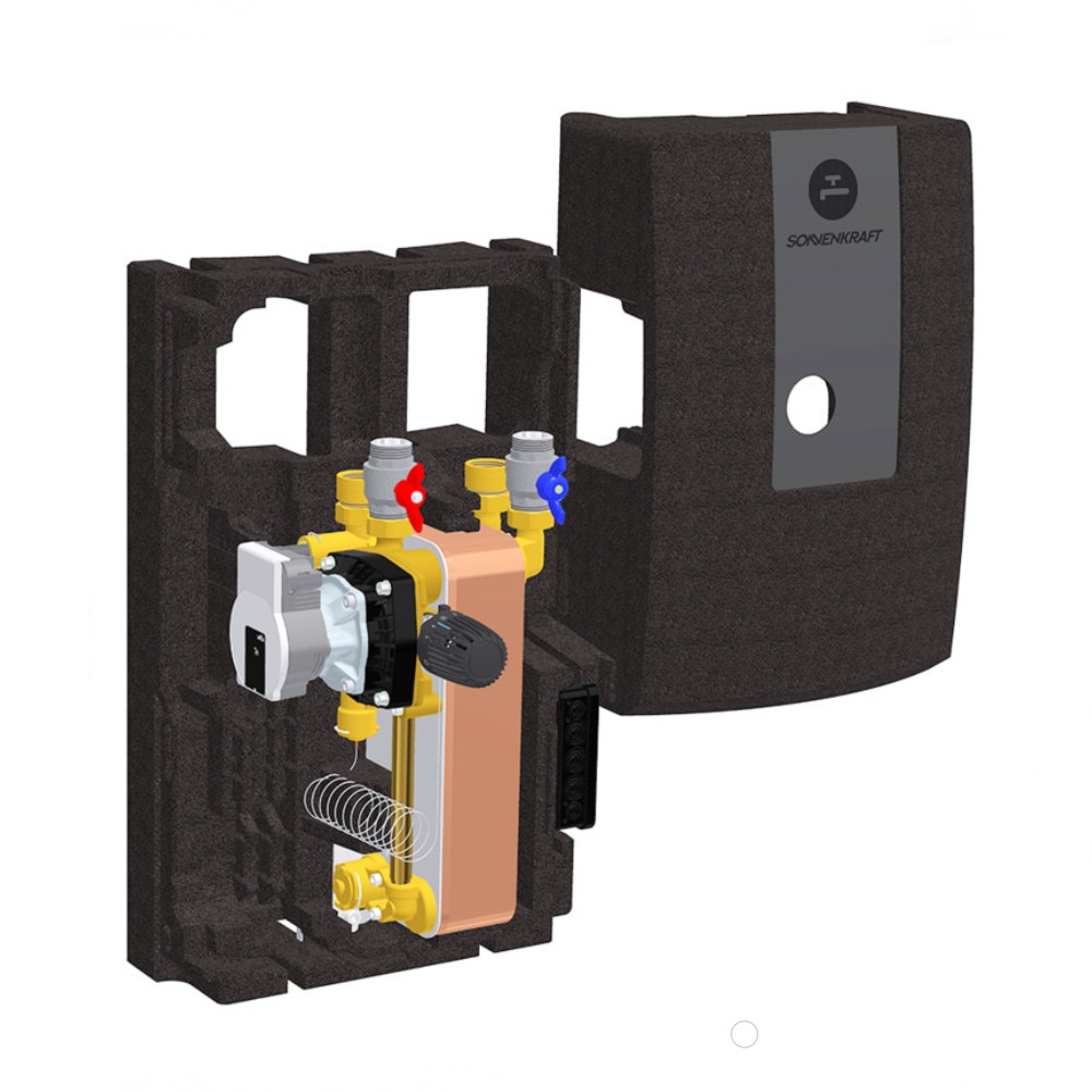 Sonnenkraft Frischwasserstation FWS 35E Friwa Zapfleistung: 1,5 - 35 l/min