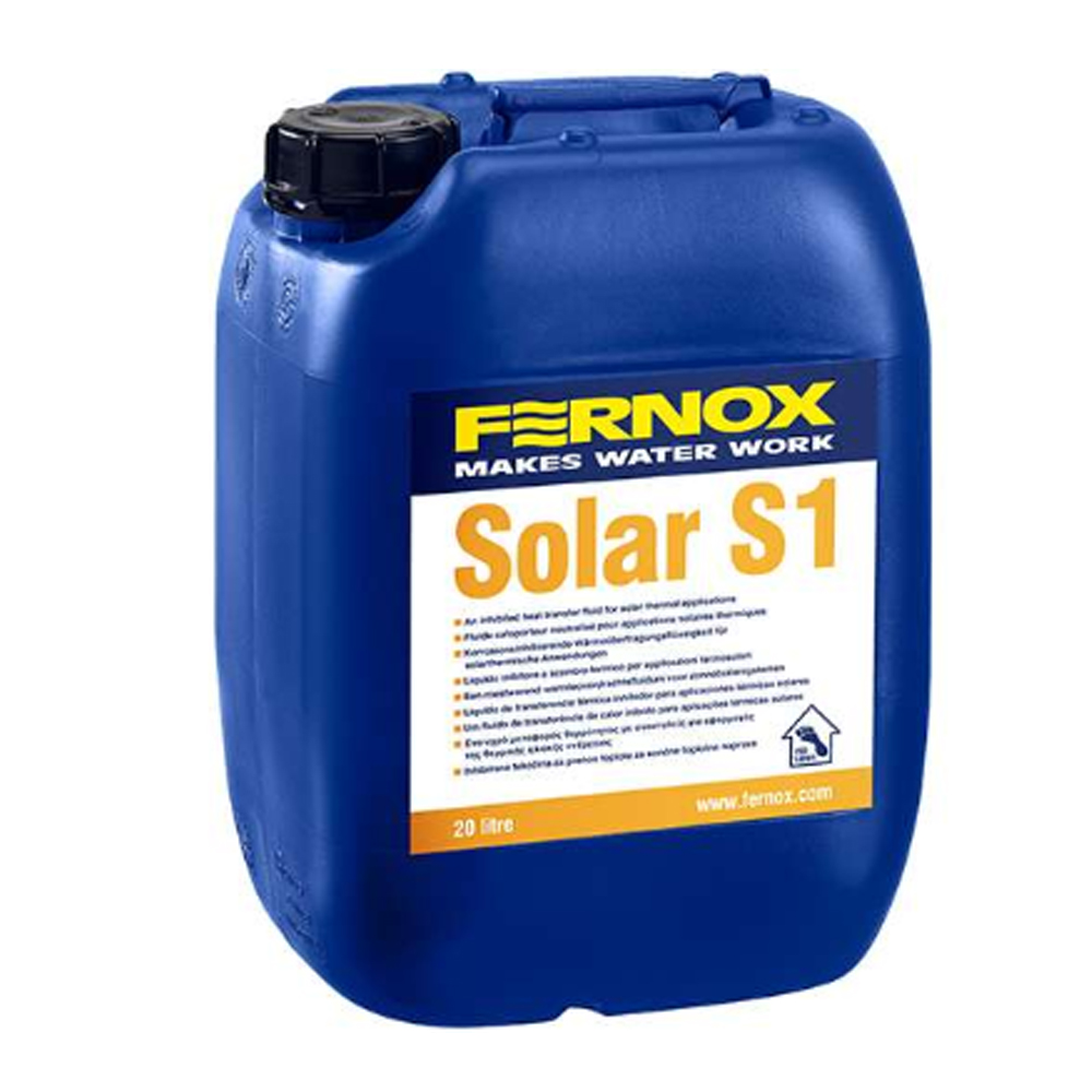 Fernox Solar-Wärmeträgerflüssigkeit Typ S1 gebrauchsfertig Frostschutz bis -28°C Fernox Solar-Wärmeträgerflüssigkeit Typ S1 gebrauchsfertig Frostschutz bis -28°C