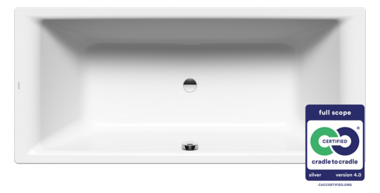 KALDEWEI Stahl Badewanne PURO DUO 170 x 75 alpinweiß 266300010001
