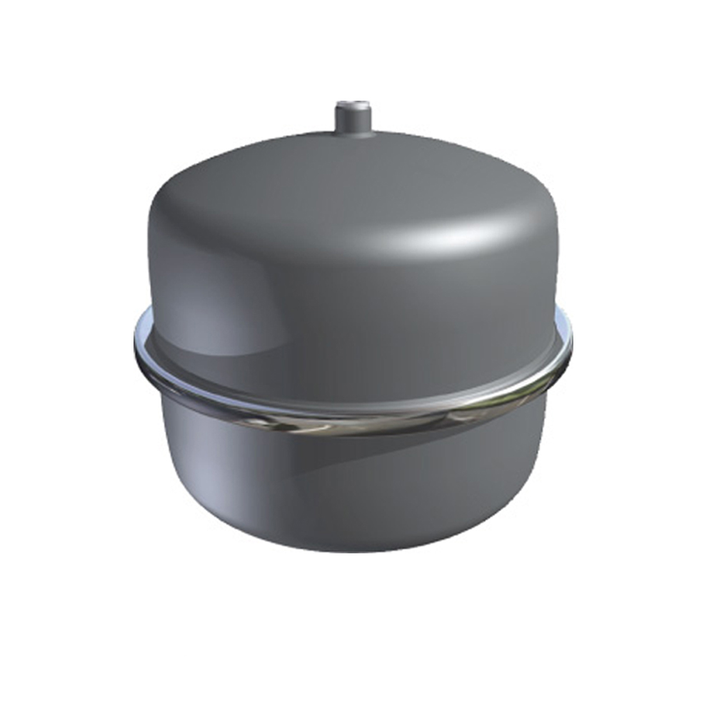 Buderus Logafix BU-S 25 Liter 6 Bar silber Solar Membran-Druckausdehnungsgefäß