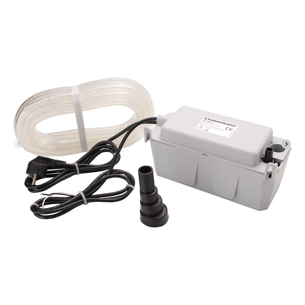 Sauermann Kondensatpumpe SI1830 für Brennwertkessel Gas und Öl, Klimasäulen