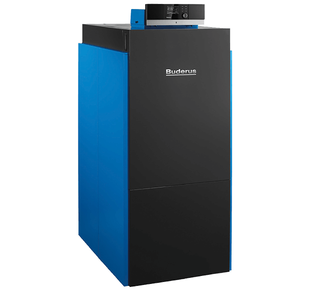 Buderus Gas Brennwertkessel Logano plus KB372-300kW links RC310 Paket K501