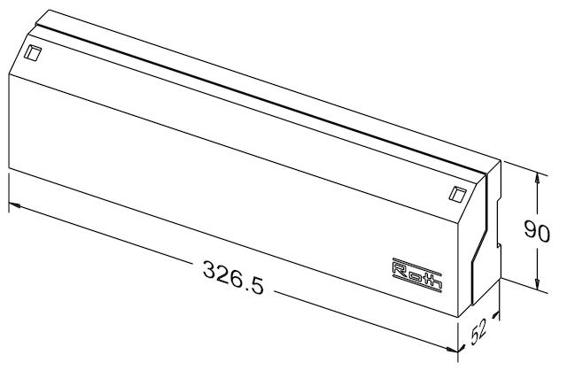 Roth Anschlussmodul Basicline AM-6 230 Volt Fußbodenheizung 1135007708