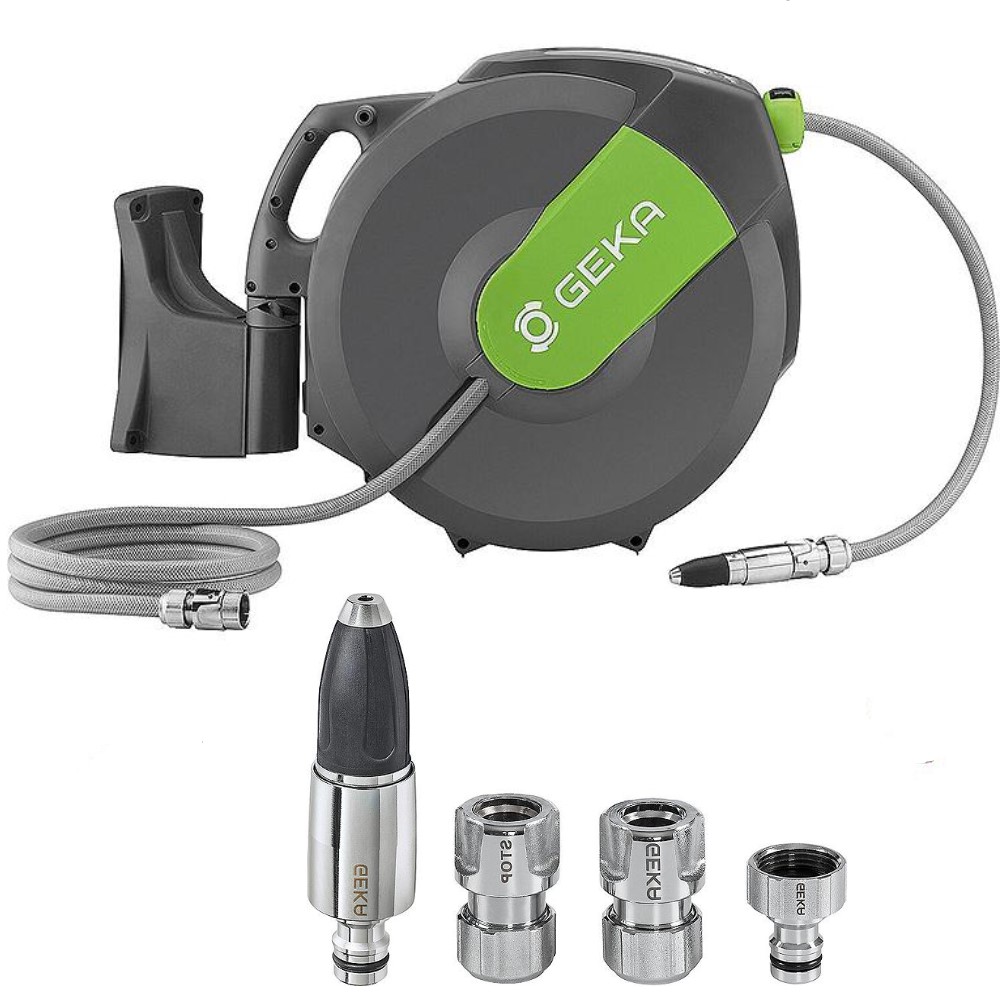 Geka automatische Wand-Schlauchbox "K25", PVC-Schlauch, 25m + 2m