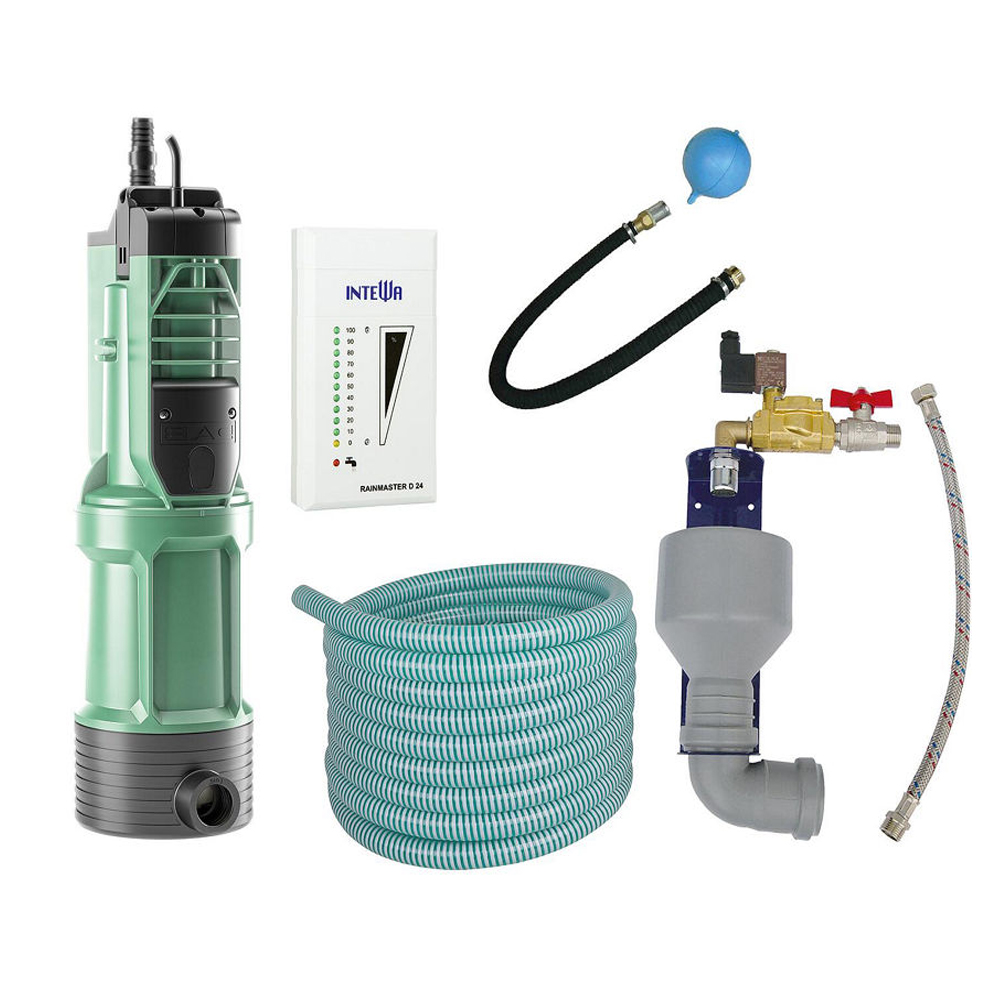 Komplettpaket für Regenwassernutzung "ohne Keller-Paket" max 5700 l/h DN 25 (1")