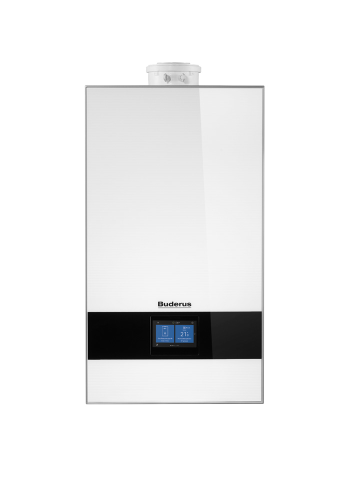 Buderus Gas Brennwert Kombitherme GB182i.2 35KWH Logaplus Paket W43 BC400