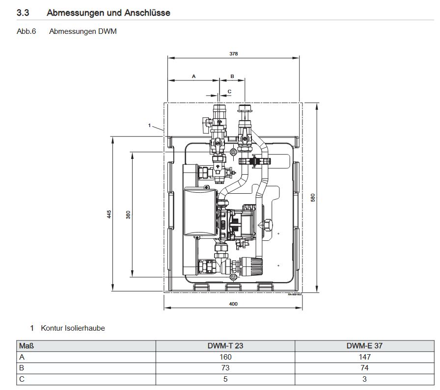 BRÖTJE Durchlaufwarmwassermodul DWM-T23 Frischwassermodul 7769162