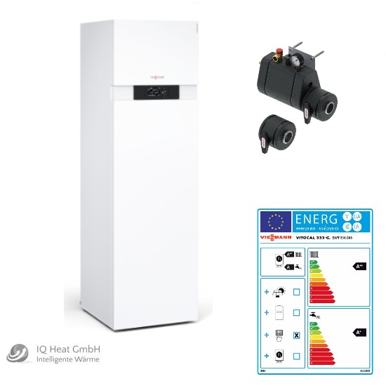 Viessmann Sole Wasser Wärmepumpe Paket Vitocal 333-G 4,3 kW Erdwärmepumpe