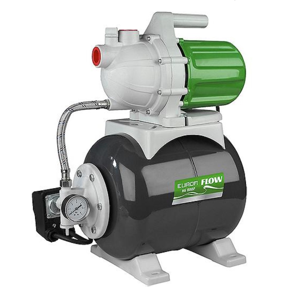 Eurom Hauswasserwerk Flow HG 800 P Gartenpumpe Fördermenge max. 3180 l/h