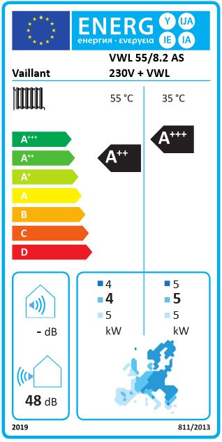 VAILLANT Split Wärmepumpe Set aroTHERM VWL 55/8.2 AS S2 mit uniTOWER Split plus