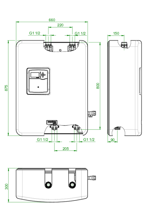 Oventrop Frischwasserstation Regumaq X-80 2-80 l/min Schüttleistung Friwa 1381580