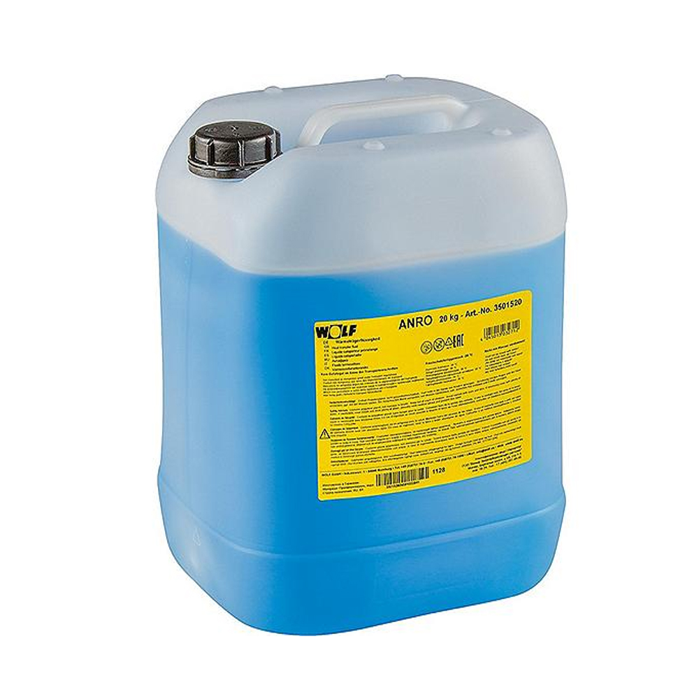 Wolf Wärmeträgerflüssigkeit ANRO 20kg Sole Flüssigkeit (Fluid) Kälteschutz -30C