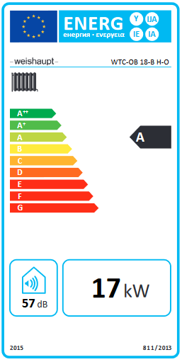 Weishaupt Ölbrennwertkessel WTC-OB 18-B H mit Pumpe Blaubrenner 46201109