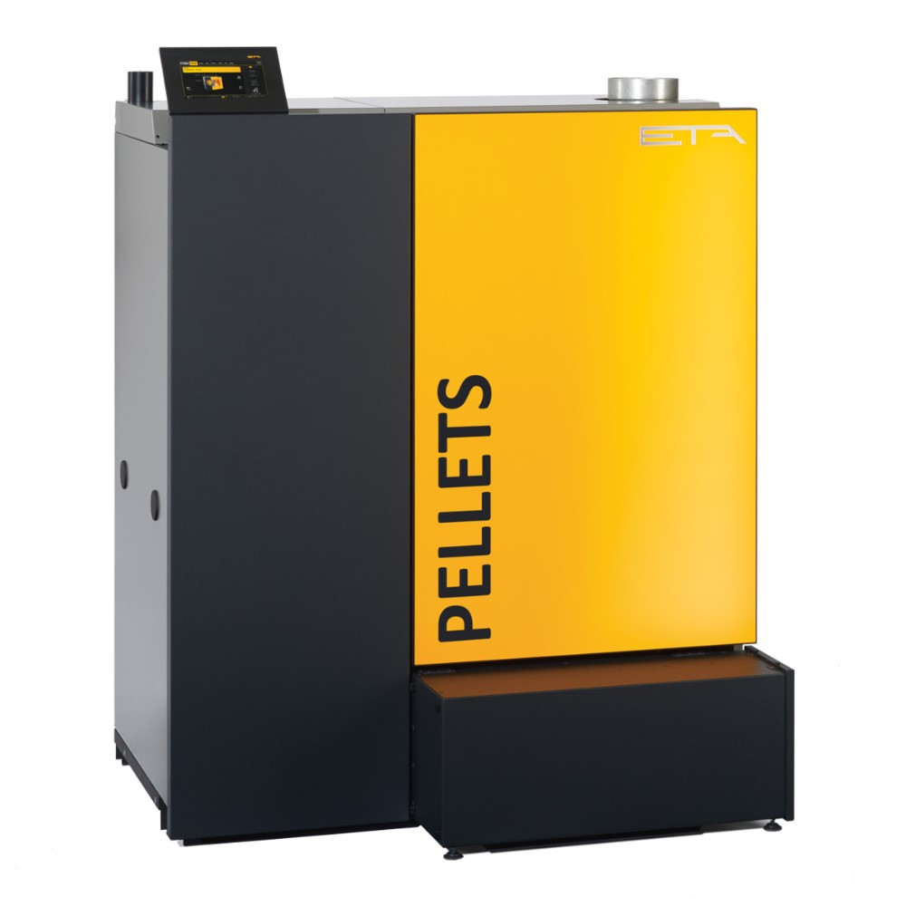 ETA Pelletkessel PC 32 PelletsCompact Touch 32 kW Pelletheizung Regelung ETA Pelletkessel PC 32 PelletsCompact Touch 32 kW Pelletheizung Regelung