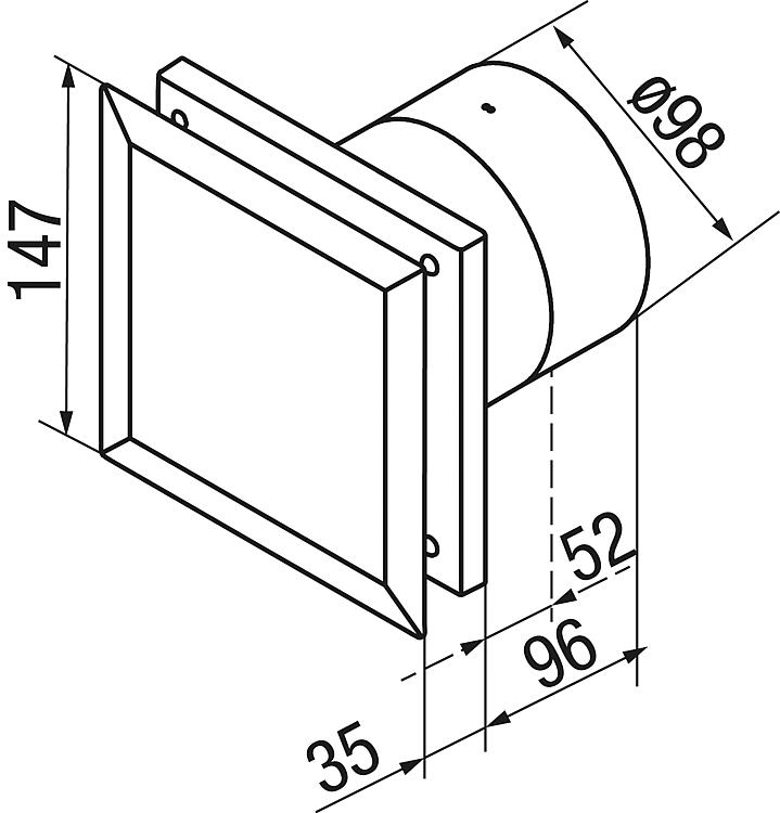 Helios MiniVent M1/100 NC Nachlauf Minilüfter WC Bad Dusche Abluftventilator Helios MiniVent M1/100 NC Nachlauf Minilüfter WC Bad Dusche Abluftventilator