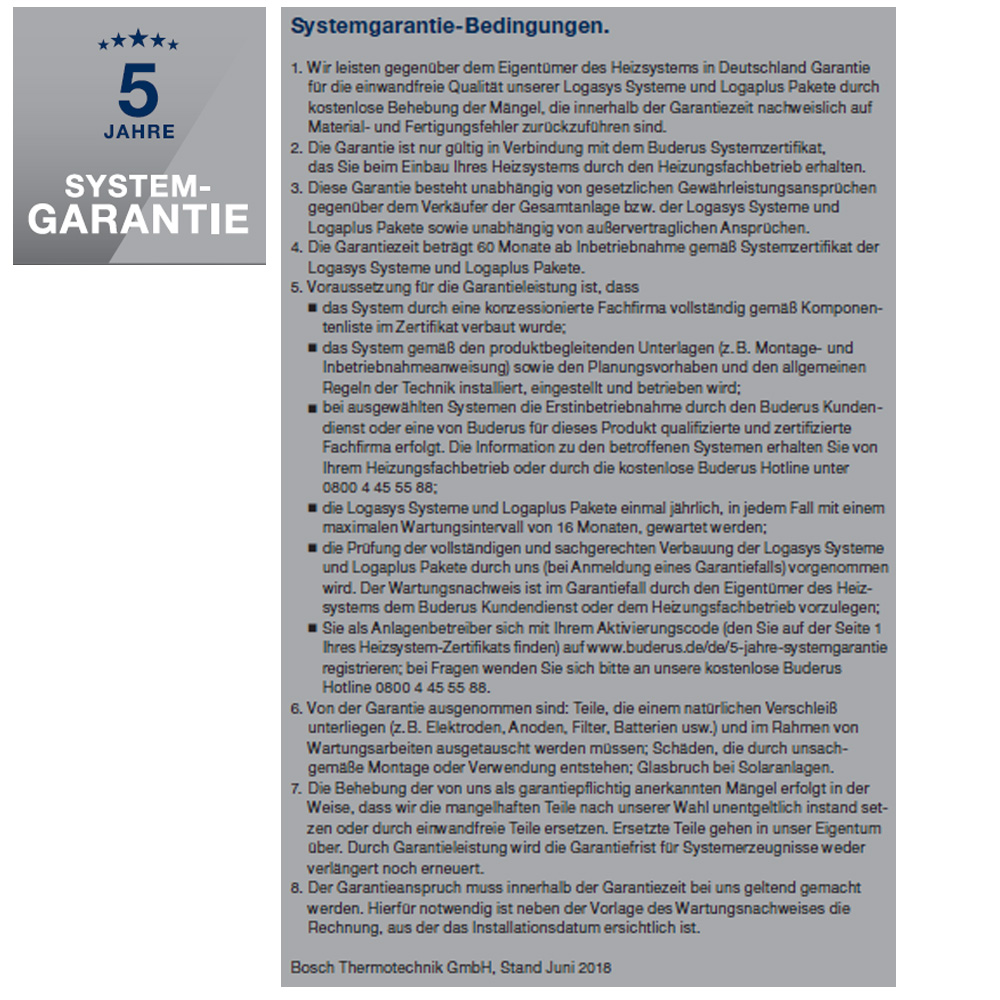 Buderus Gasbrennwert Logamax plus GB182i.2 Paket schwarz Paket W42S BC400