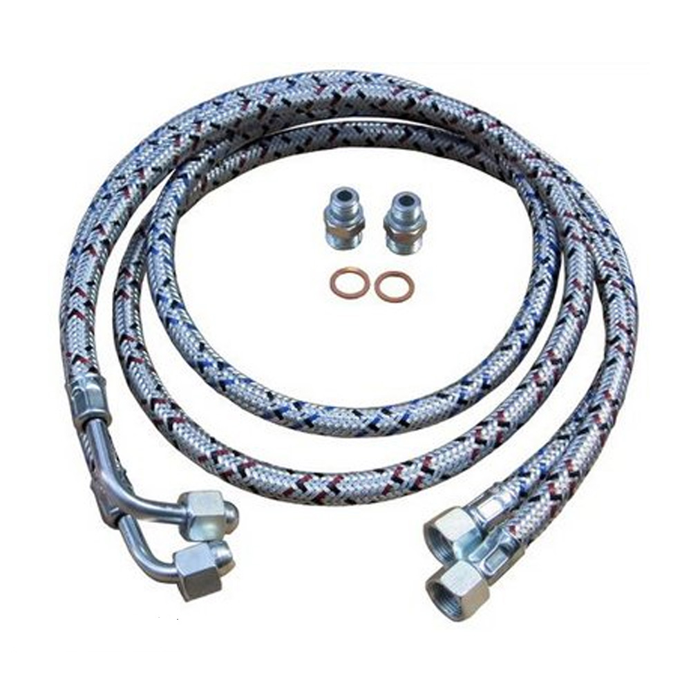 Buderus Schlauchset BE-A für Ölbrenner, Ölschlauch Dichtungen 3/8"