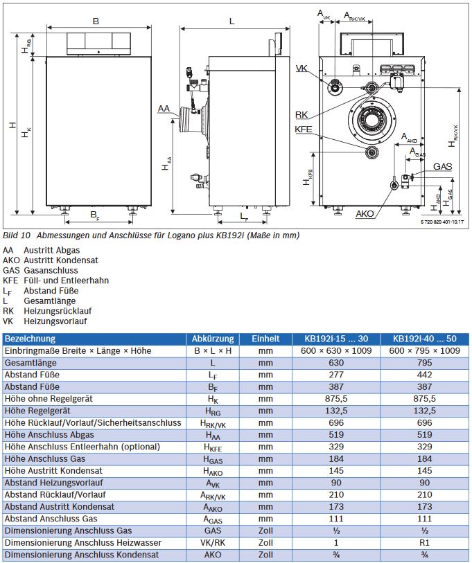 Buderus Gas Brennwertkessel Logaplus M KB192i.2-40 BC400 BCS29 Gashahn